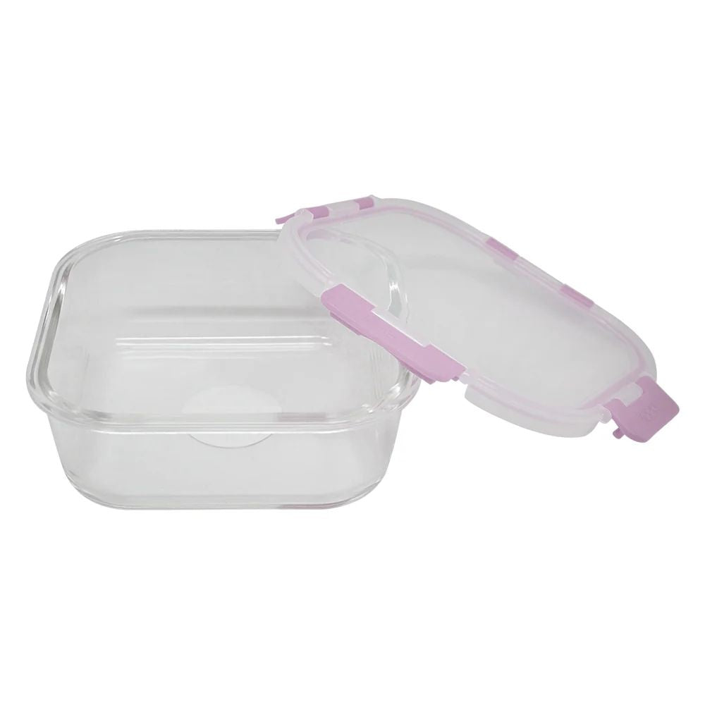 Hermético Cuadrado 1200 ml Glass Keep