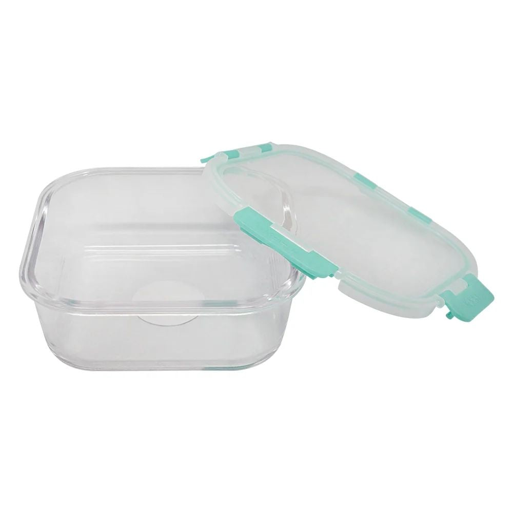 Hermético Cuadrado 1200 ml Glass Keep