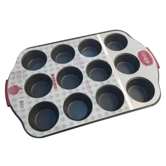 Molde Horno Para Muffin Antiadherente Keep