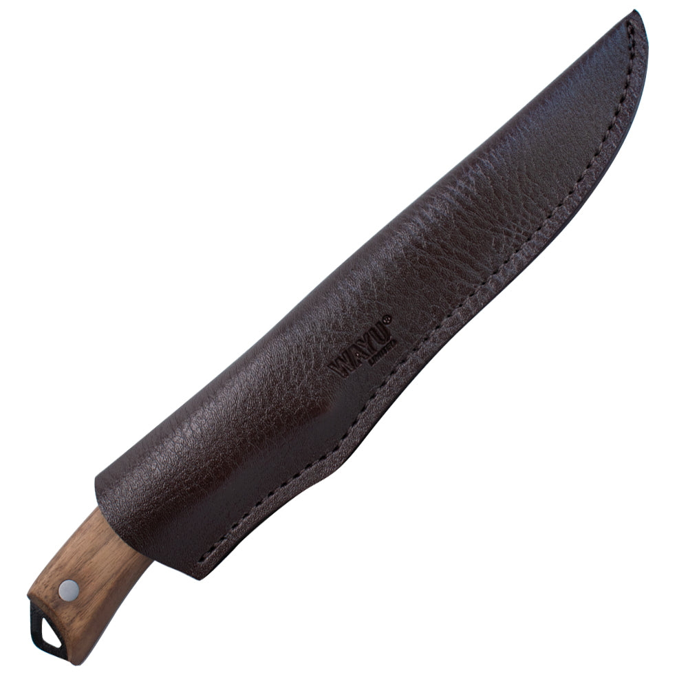 Cuchillo Utiliy Con Funda Rustic Colecction Wayu