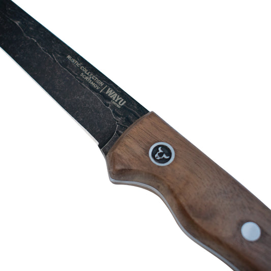 Cuchillo Utiliy Con Funda Rustic Colecction Wayu