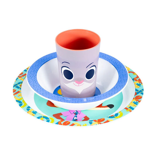 Set 3Pcs Desayuno PP Zootopia