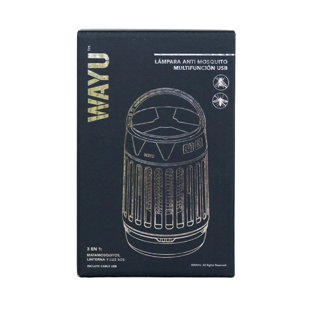 Lámpara Anti Mosquito Multifunciones USB Wayu