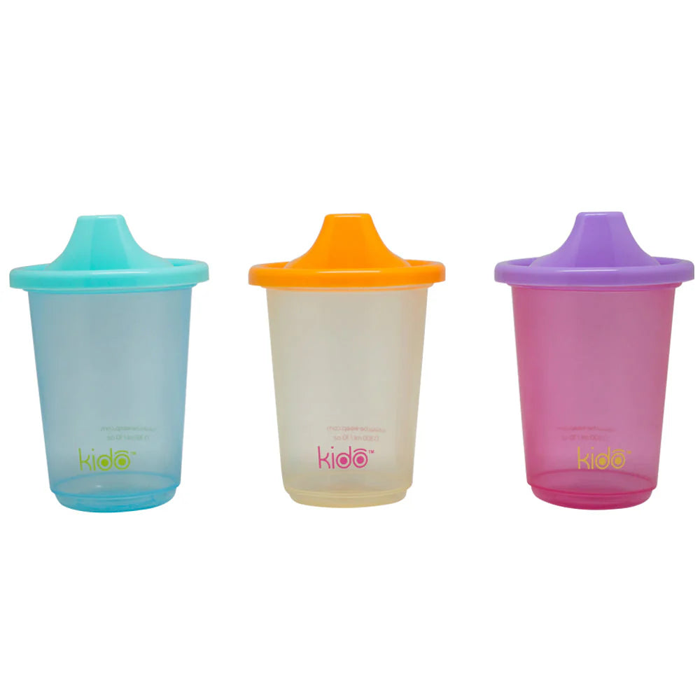 Set 3 Reusable Cups Keep Kido