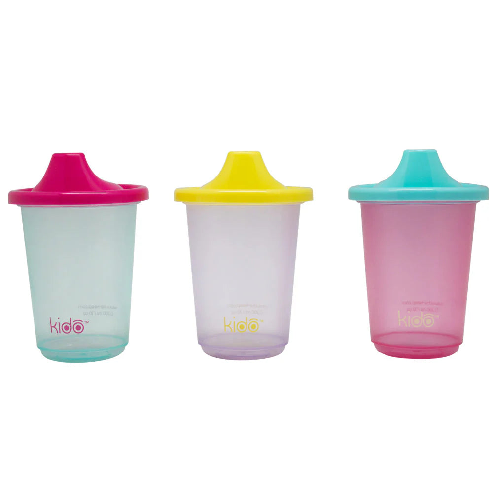 Set 3 Reusable Cups Keep Kido