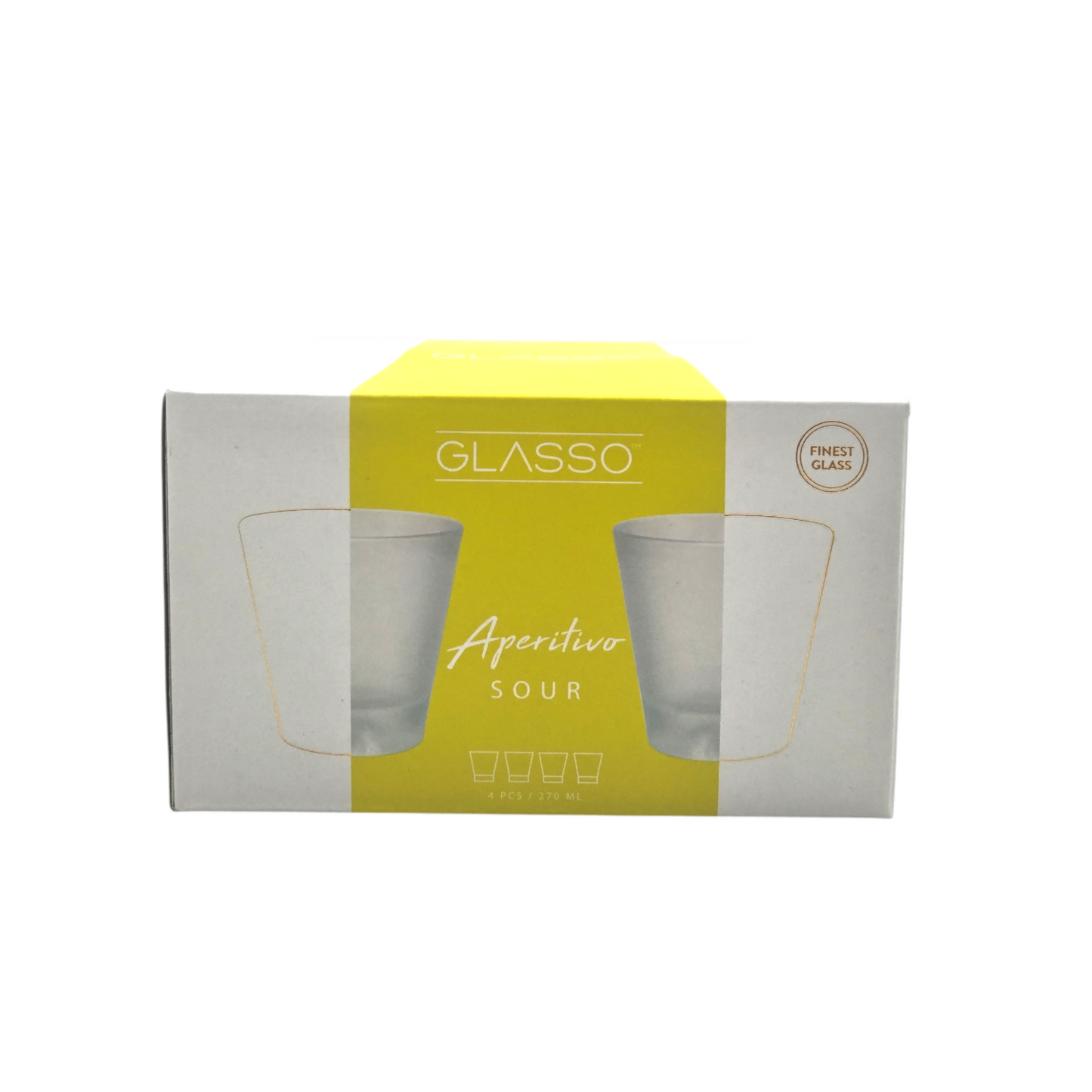 Set 4 Vasos Frozen Sour 270 ml Glasso