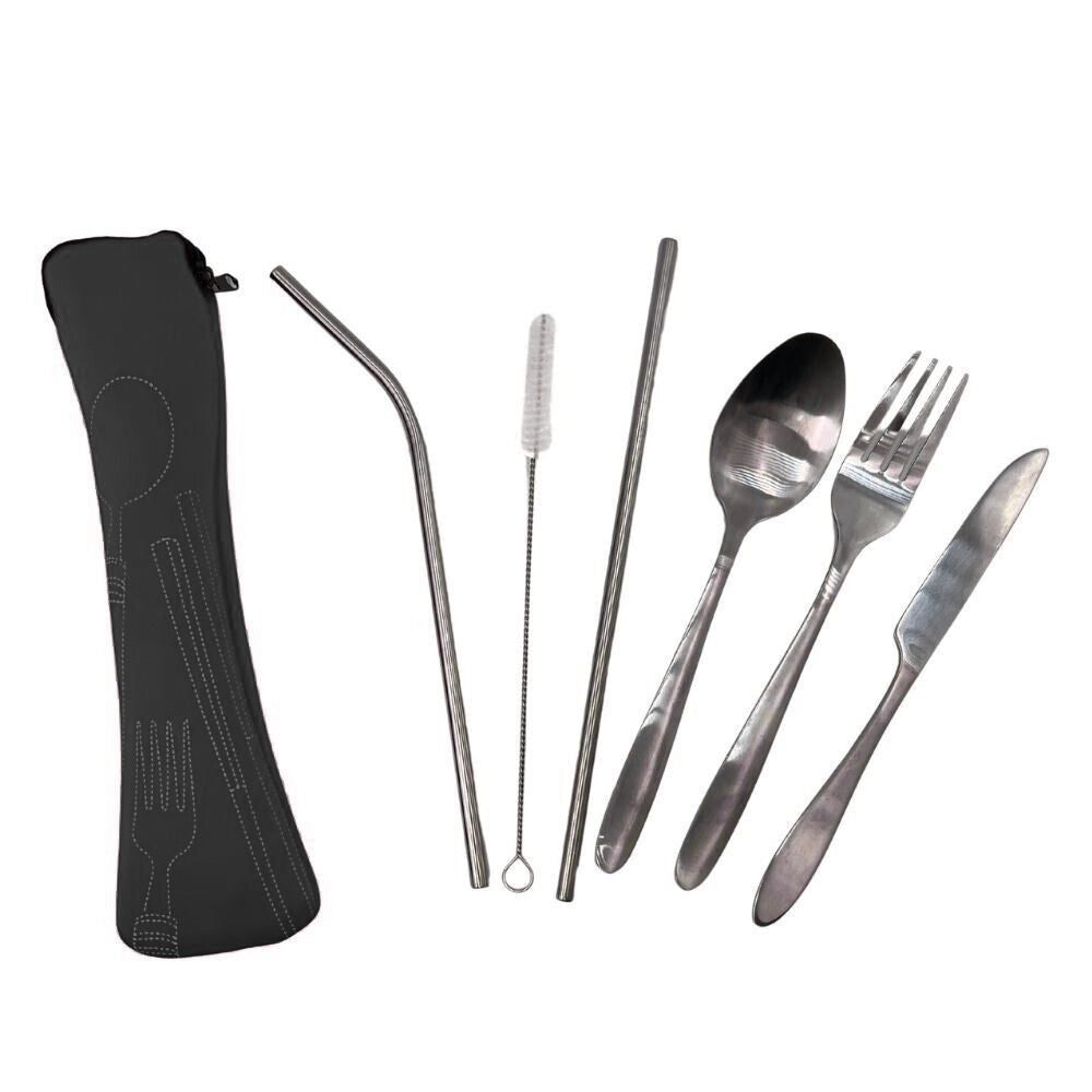 Kit de Cubiertos Tela 6 Piezas Genérico