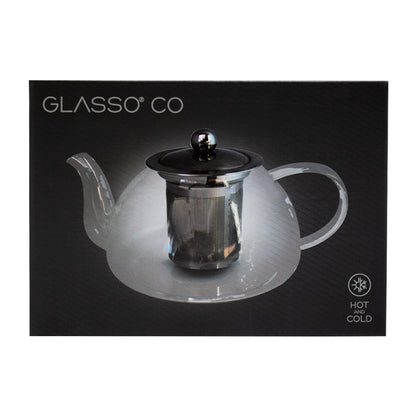 Tetera De Vidrio Con Infusor 1L Glasso