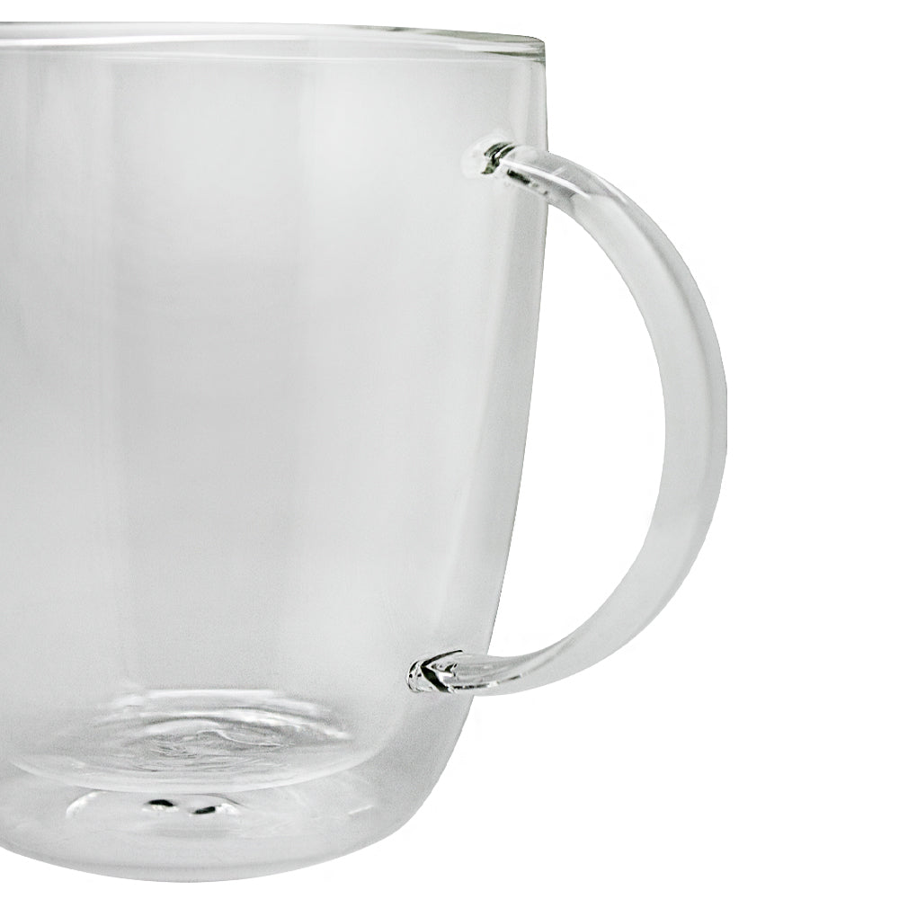 Tazón Vidrio Doble Pared 470 ml Glasso
