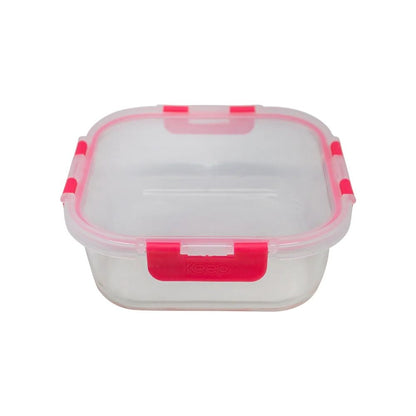 Hermético Cuadrado 1200 ml Glass Keep