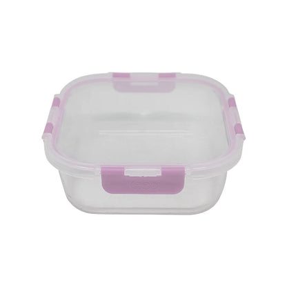 Hermético Cuadrado 1200 ml Glass Keep