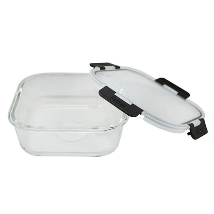 Hermético Cuadrado 1200 ml Glass Keep