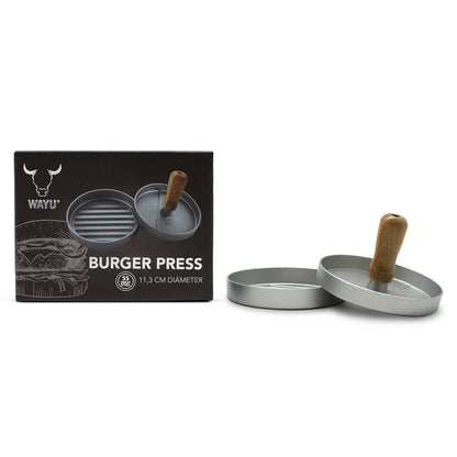Prensa para Hamburguesa Acero Inoxidable Wayu