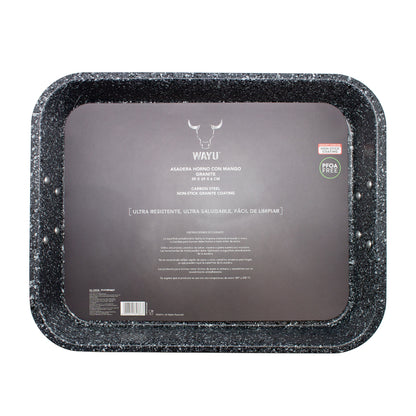 Asadera Horno C/Mango Antiadherente Wayu