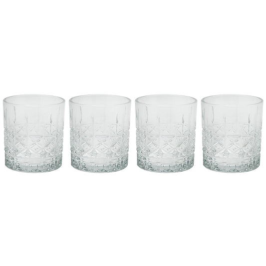 Set 4 Vasos Whisky Vintage Glasso