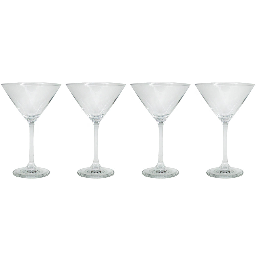 Set 4 Copas Martini 270 ml Glasso