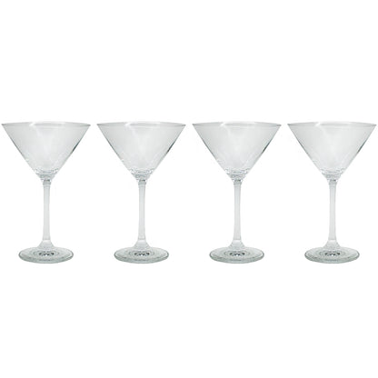 Set 4 Copas Martini 270 ml Glasso