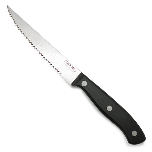 Set 4 Cuchillos Steak Black Bull