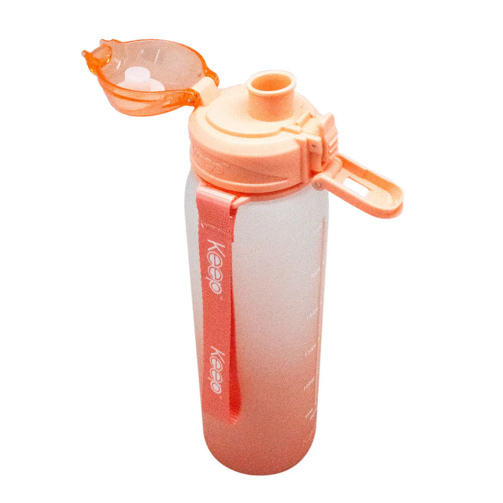 Botella Medidas Rubber 1 Litro Keep