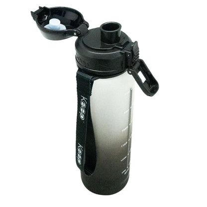 Botella Medidas Rubber 1 Litro Keep