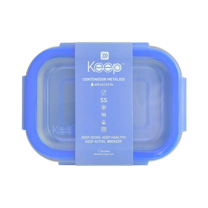 Hermético Metalico 650 ml Keep