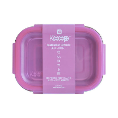 Hermético Metalico 650 ml Keep