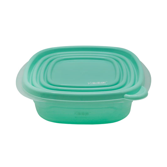 Herméticos Apilables PP 3 Pcs 950 Ml Keep