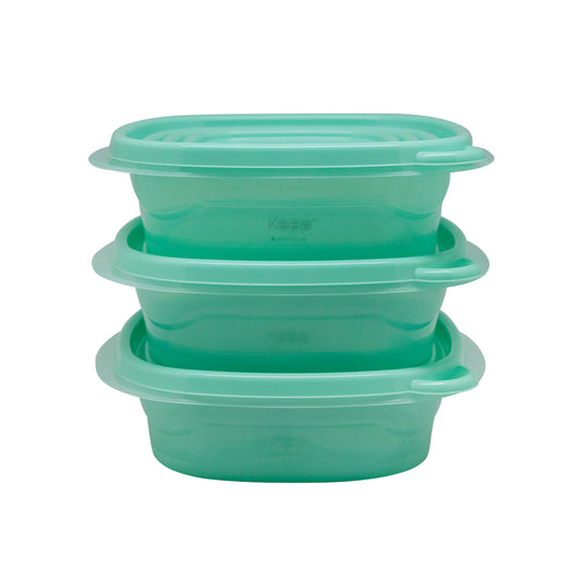 Herméticos Apilables PP 3 Pcs 950 Ml Keep