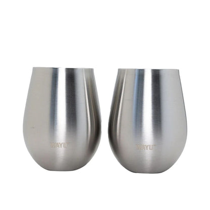 Set 2 Vasos Coctel Metálicos Wayu