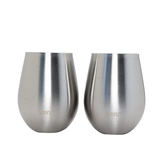 Set 2 Vasos Coctel Metálicos Wayu