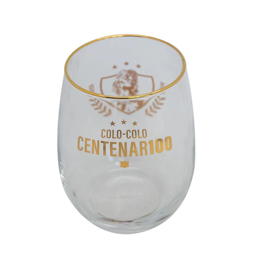 Set Dos Vasos 550ml Centenario Colo Colo
