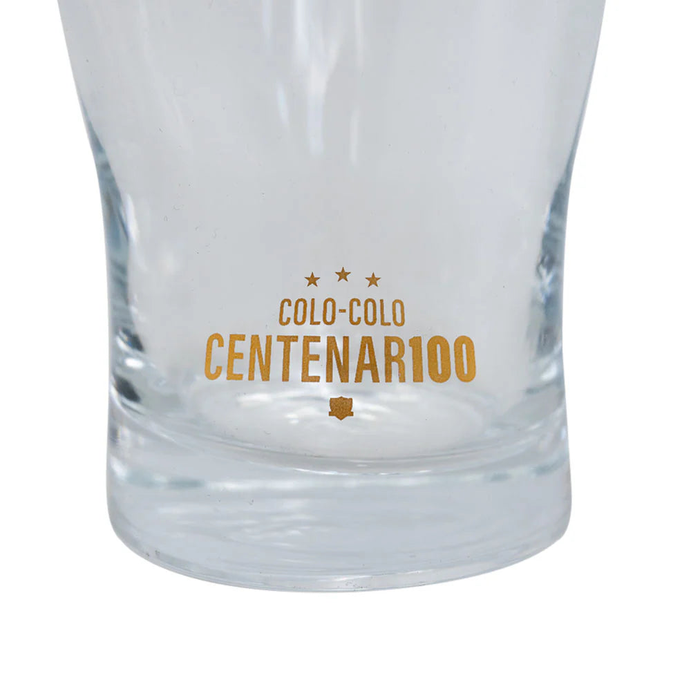Set 2 Vasos Shopero 550ml Centenario Colo Colo