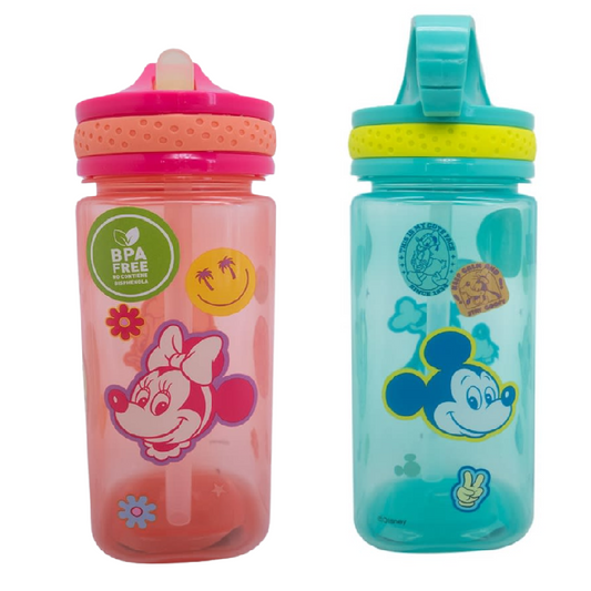 Botella Cuadrada 500ml Patch Disney