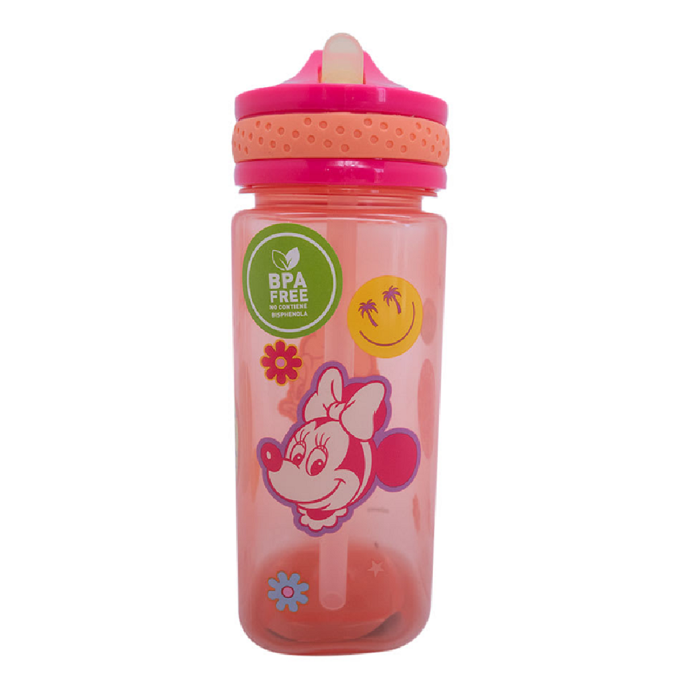 Botella Cuadrada 500ml Patch Disney
