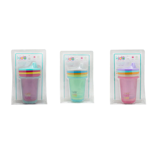 Set 3 Reusable Cups Keep Kido