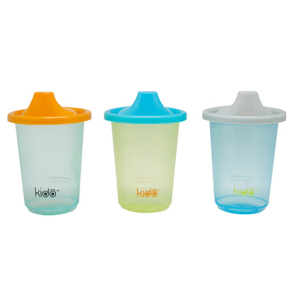Set 3 Reusable Cups Keep Kido