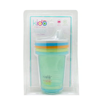 Set 3 Reusable Cups Keep Kido