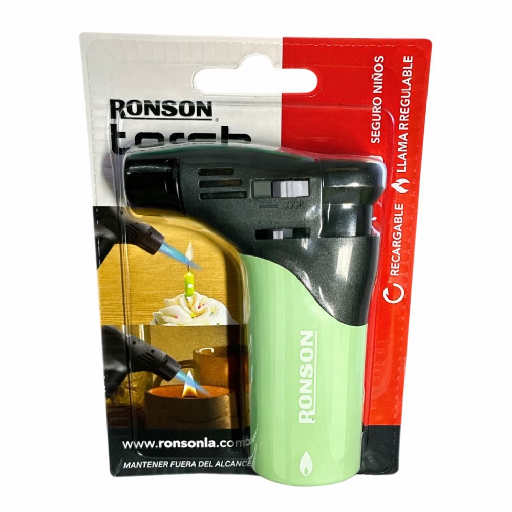 Soplete Encendedor Recargable Ronson Torch