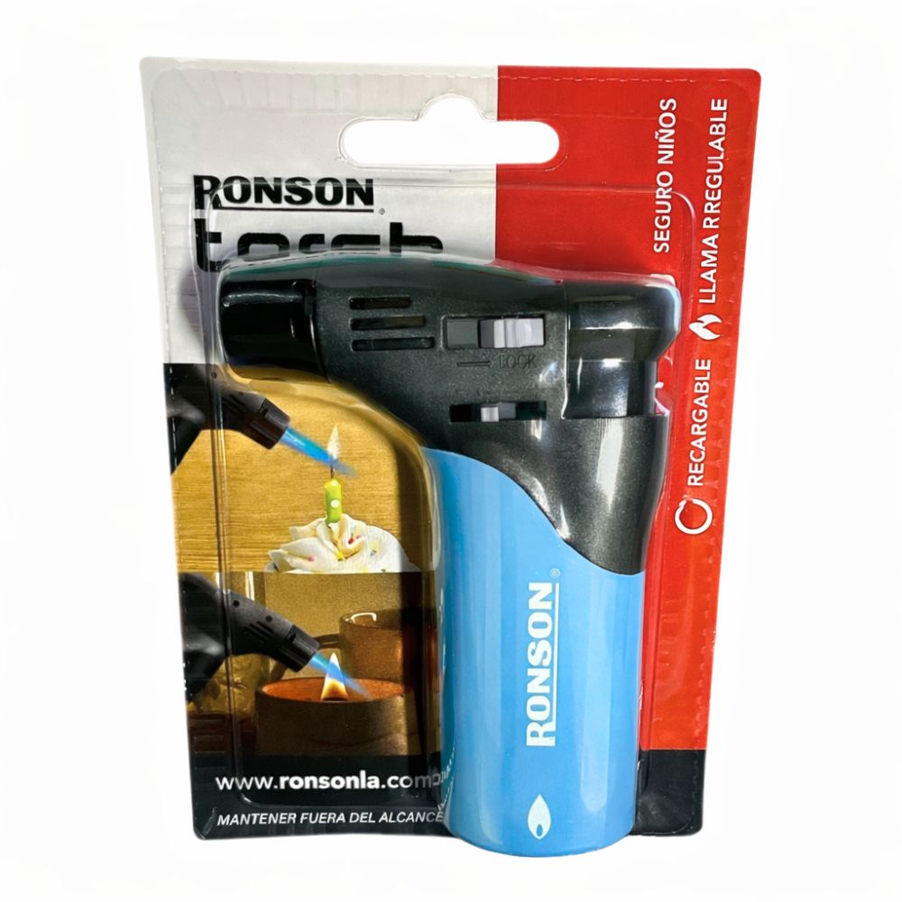 Soplete Encendedor Recargable Ronson Torch