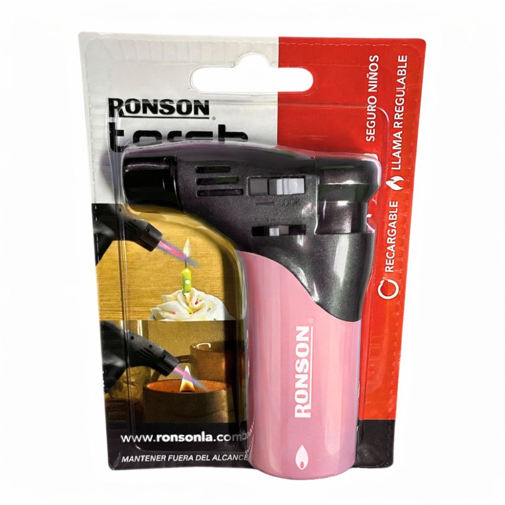 Soplete Encendedor Recargable Ronson Torch