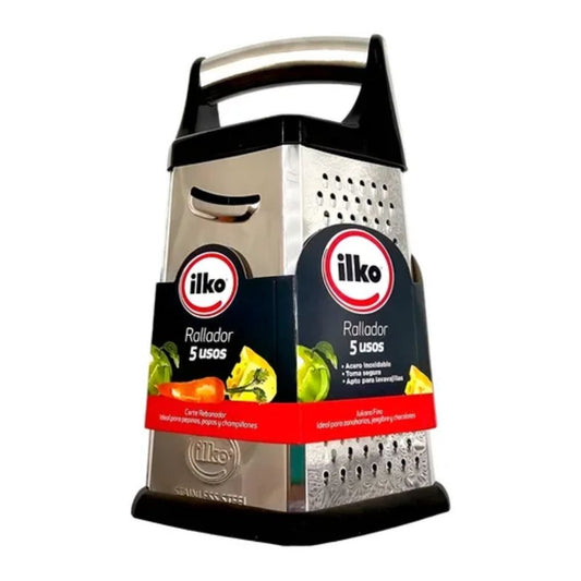 Rallador 5 Caras Inoxidable Ilko