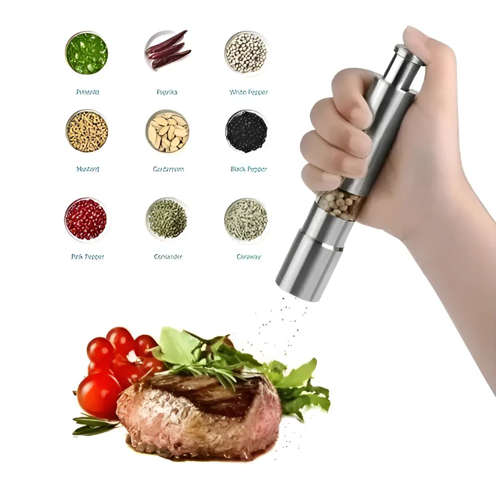 Molinillo Pimentero Acero Inoxidable Genérico