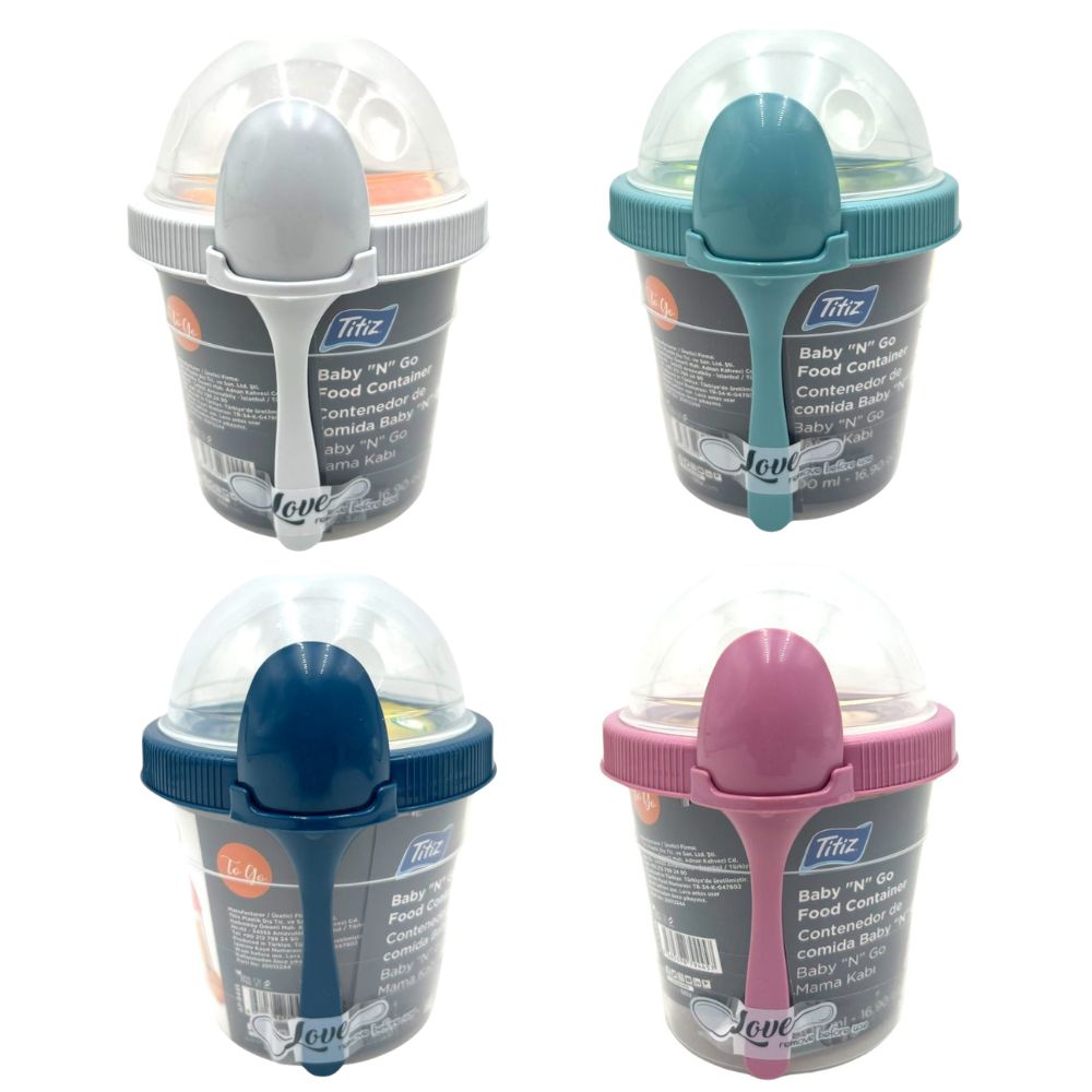 Vaso Yogurt Frutas y Cereal To Go 500ml Titiz