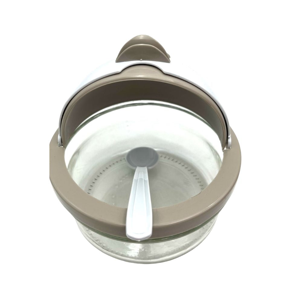 Azucarero Vidrio con Cuchara Diseño Duck Titiz