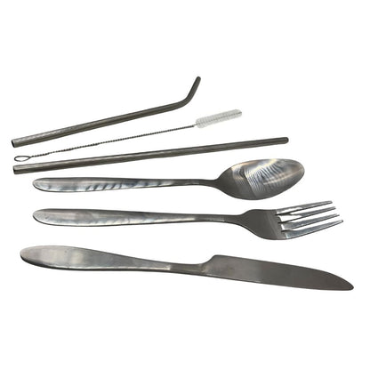 Kit de Cubiertos Tela 6 Piezas Genérico