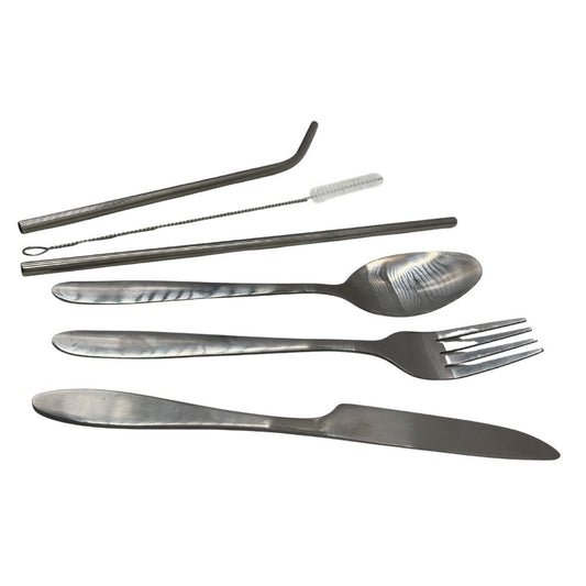 Kit de Cubiertos Tela 6 Piezas Genérico