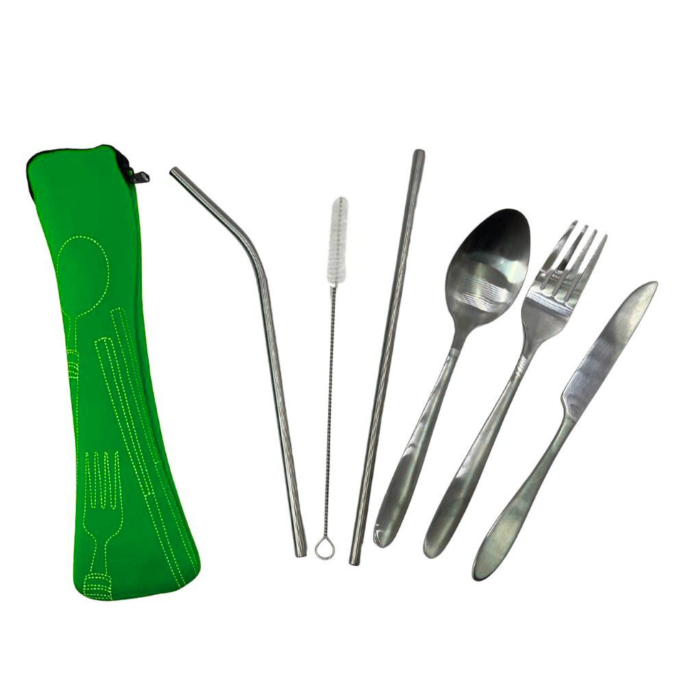 Kit de Cubiertos Tela 6 Piezas Genérico